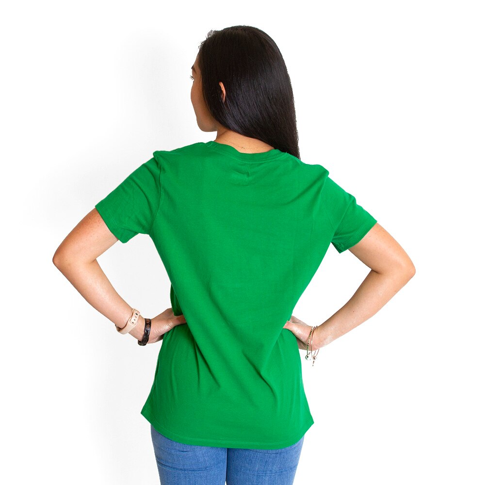 Classic Oregon O, Nike, Green, Crew Neck, Cotton Blend, Women, Football, T-Shirt, 683213